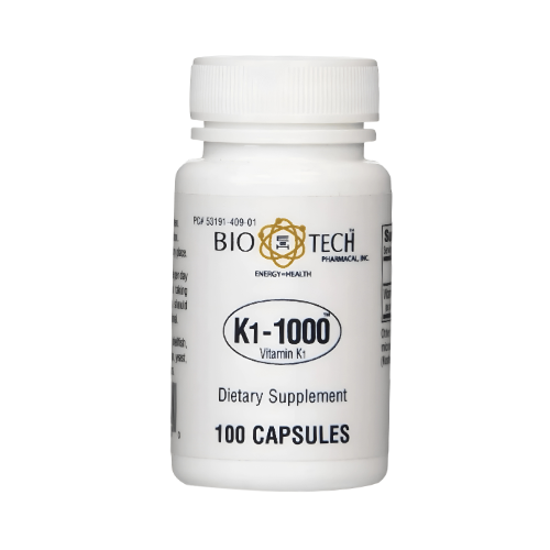 Bio-Tech - K1-1000 (Vitamin K-1) 100 Capsules